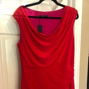 Lucian Matis Sleeveless Red dress Size Large BNWT